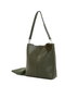 Zoozie Bags Bolso Bandolera Midi en Caqui con Detalles de Flecos